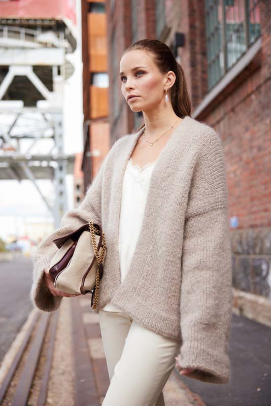 Downloadable pattern: Karla Cardigan (Novita Essentials)