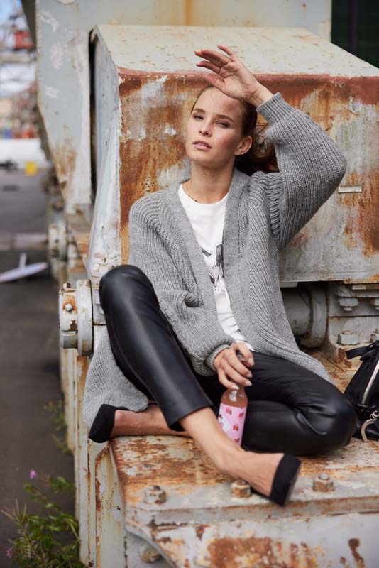 PDF-mönster: Greta-koftan (Novita Essentials)