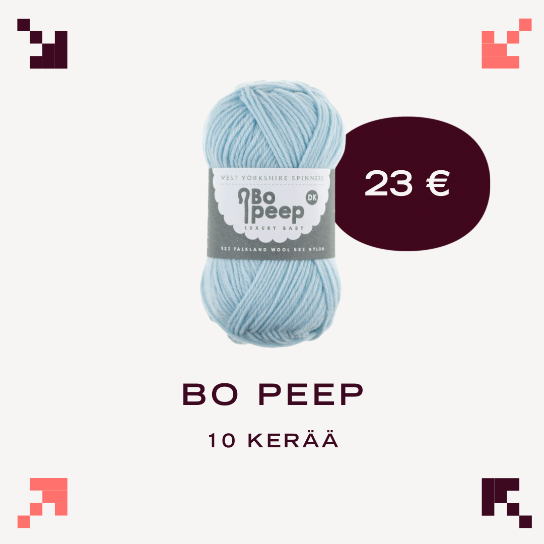 Bo Peep Luxury Baby DK - myyntierä 10 kpl -40 %