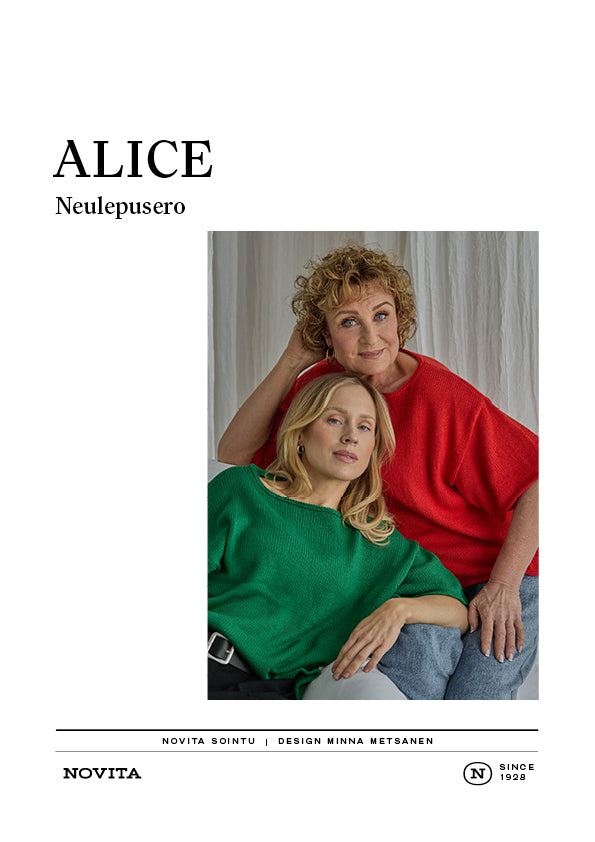 Downloadable pattern: Alice Tee (FIN/ENG)
