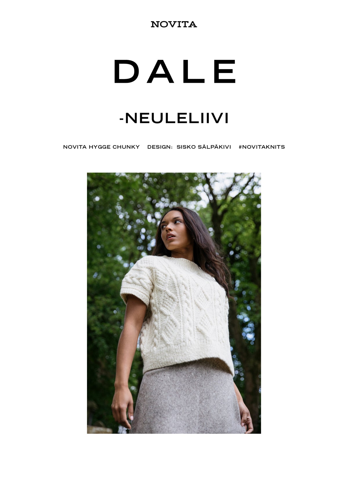 Dale knitted vest