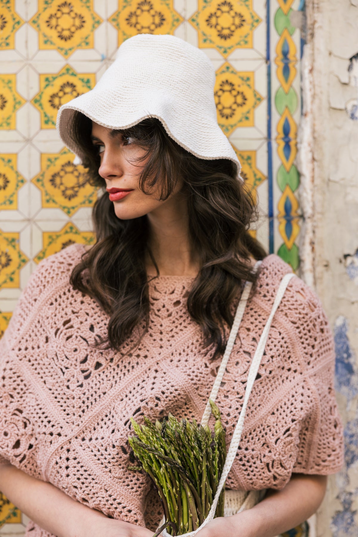 Downloadable pattern: Estrela Summer Hat FIN/SWE/ENG