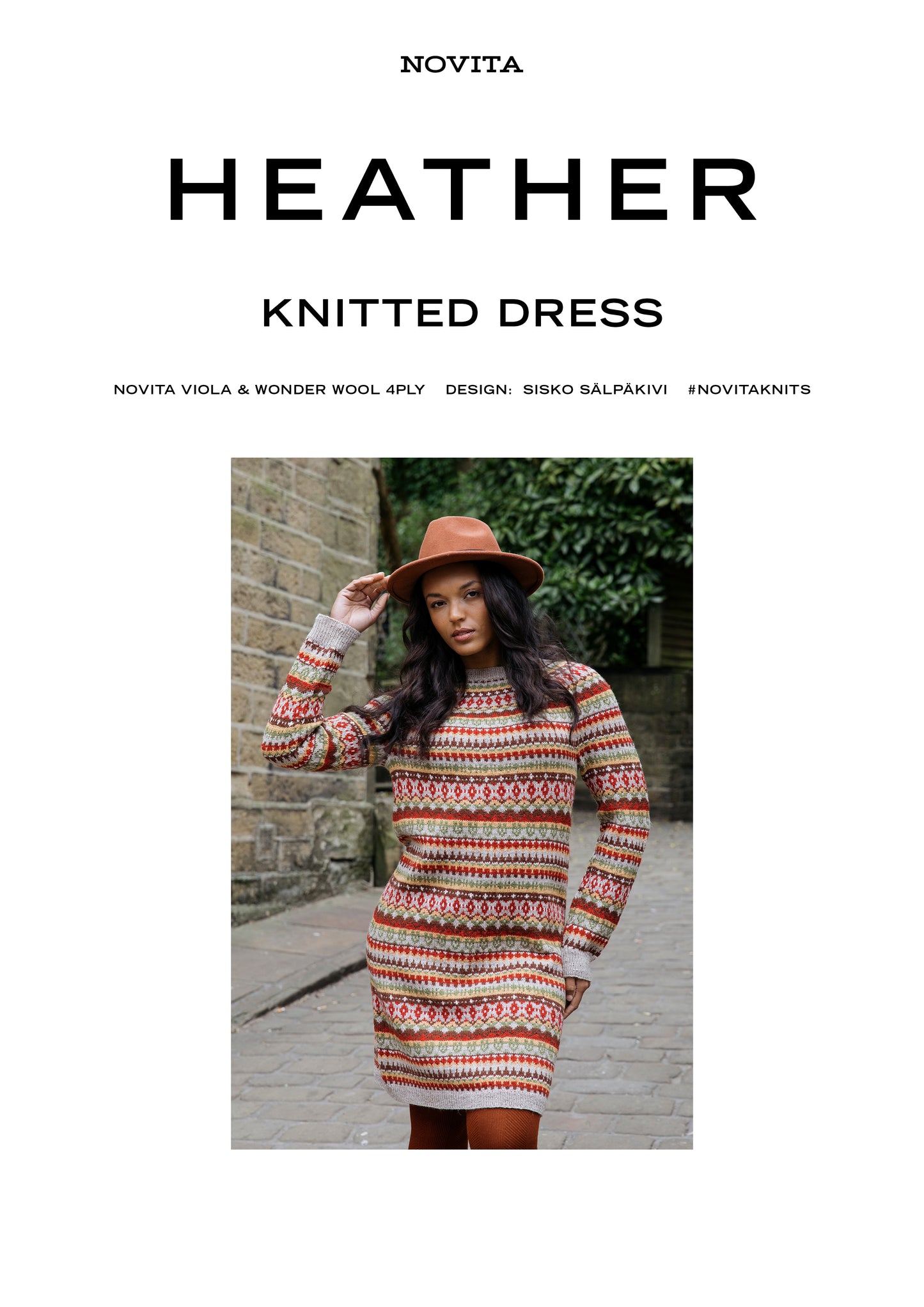 Downloadable pattern: Heather Dress (Autumn 2025) FIN/SWE/ENG
