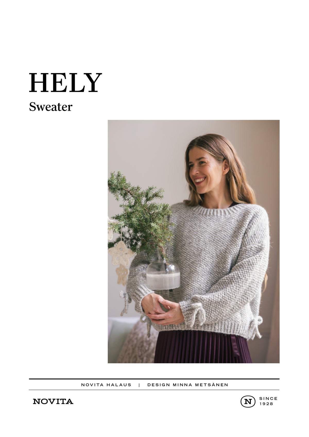 Downloadable pattern: Hely Sweater (FIN/ENG)