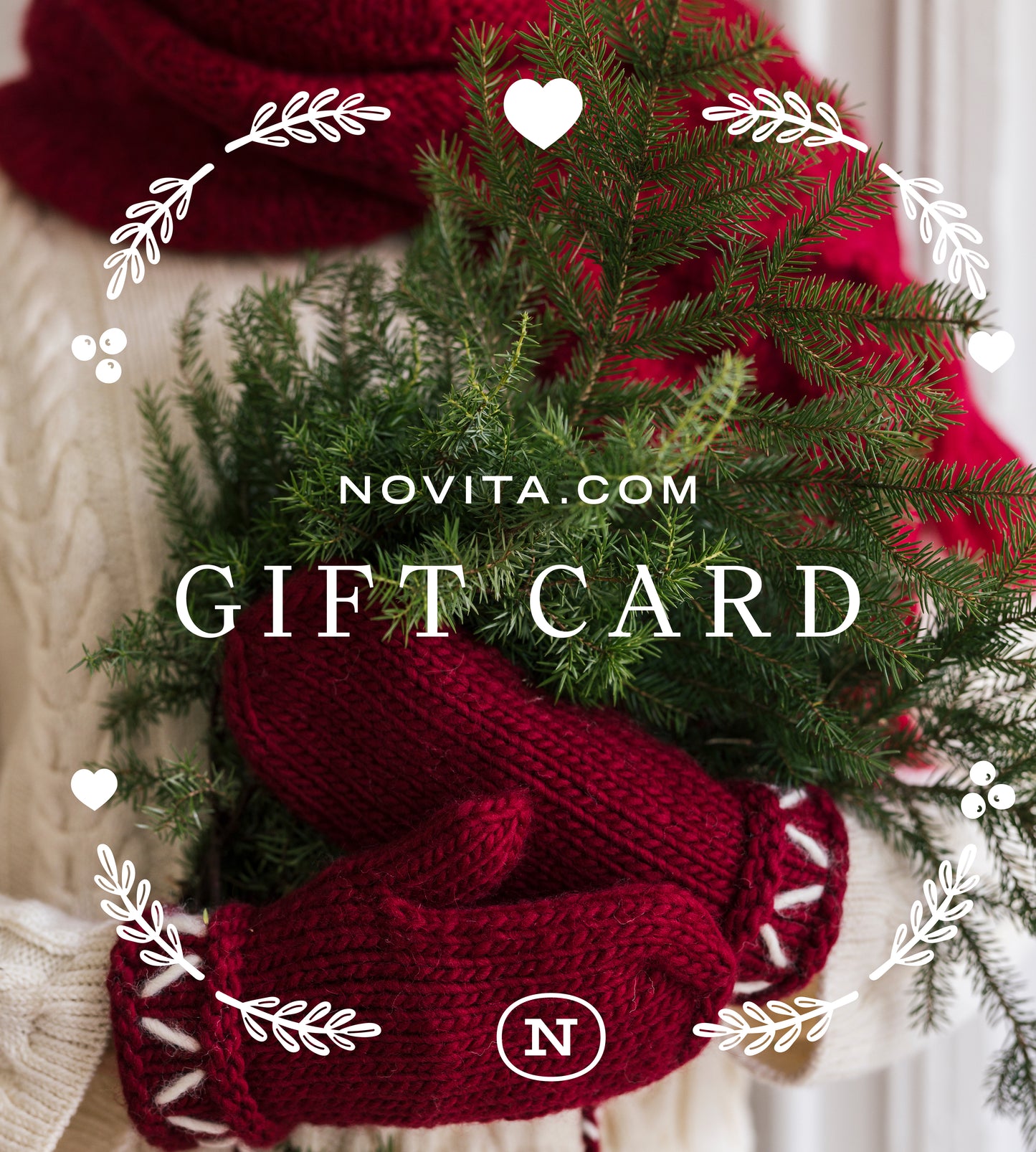 Novita.com sähköinen lahjakortti verkkokauppaan
