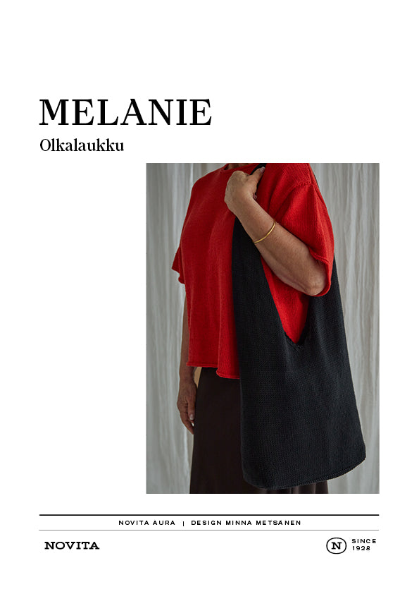 Downloadable pattern: Melanie Shoulder Bag (FIN/ENG)