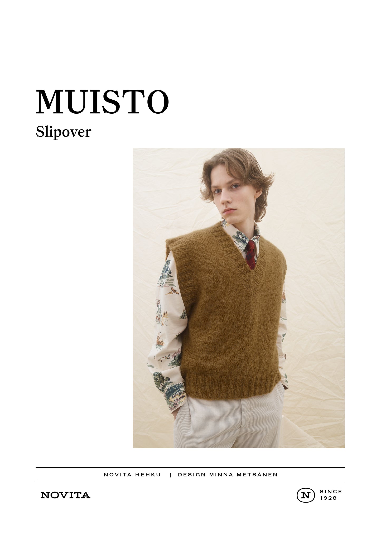 Downloadable pattern: Muisto Slipover (FIN/SWE/ENG)