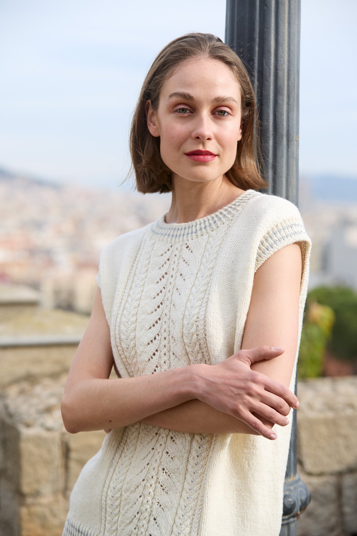 PDF-mönster: Lauren-västen (Novita Essentials)