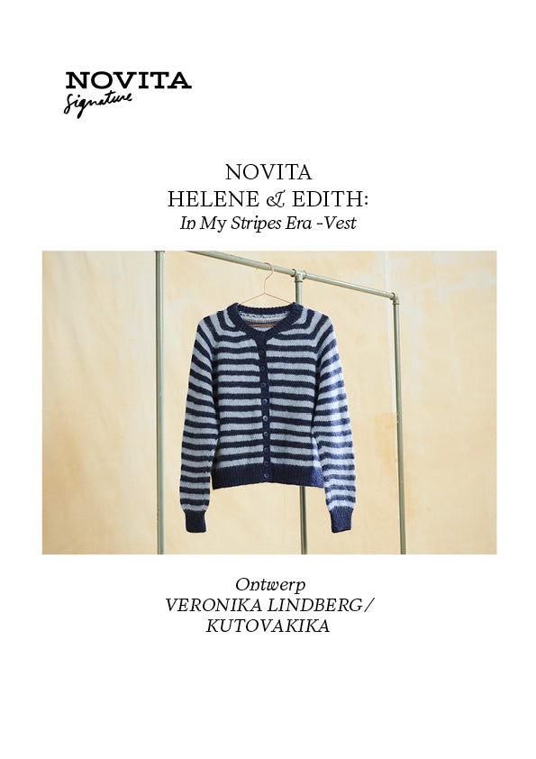 Ladattava ohje: In My Stripes Era Cardigan (FIN/SWE/ENG/DE/NL)
