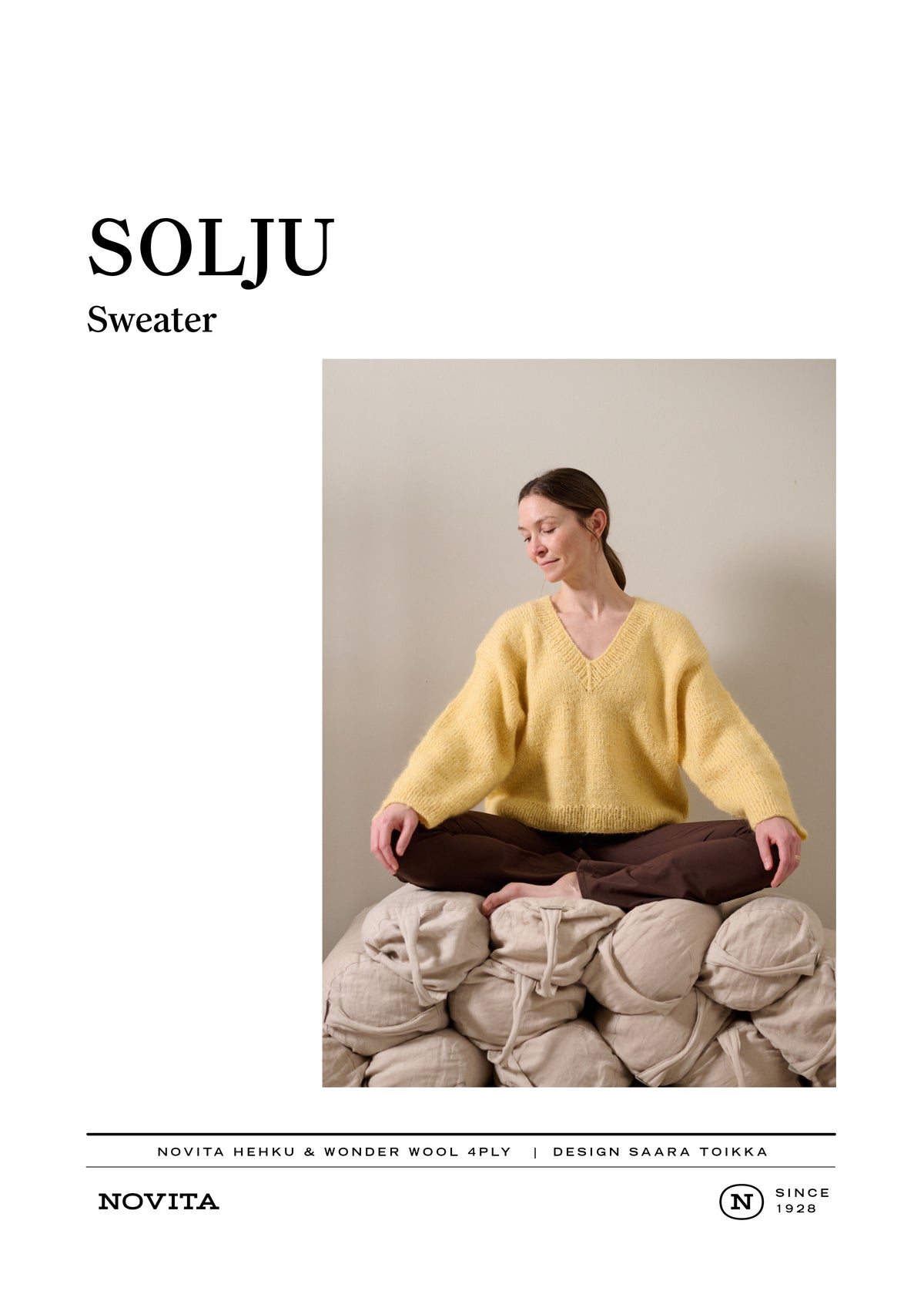 Downloadable pattern: Solju Sweater (FIN/ENG)