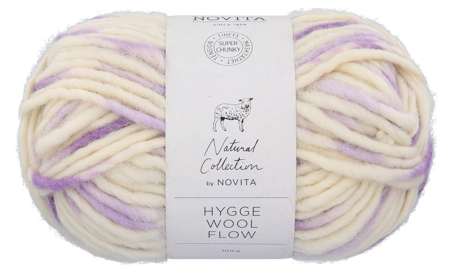 POISTUNUT: Novita Hygge Wool Flow villalanka