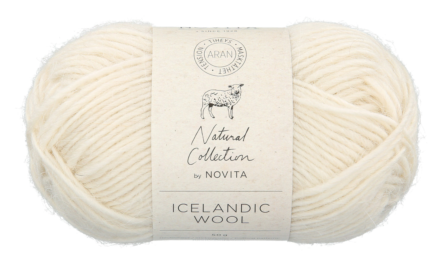 EJ I SORTIMENT: Novita Icelandic Wool ullgarn