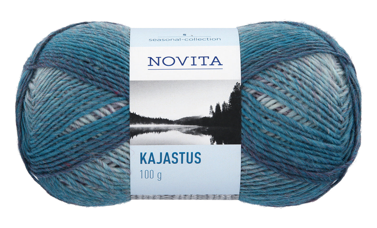 POISTUNUT: Novita Kajastus 100 g liukuvärjätty lanka