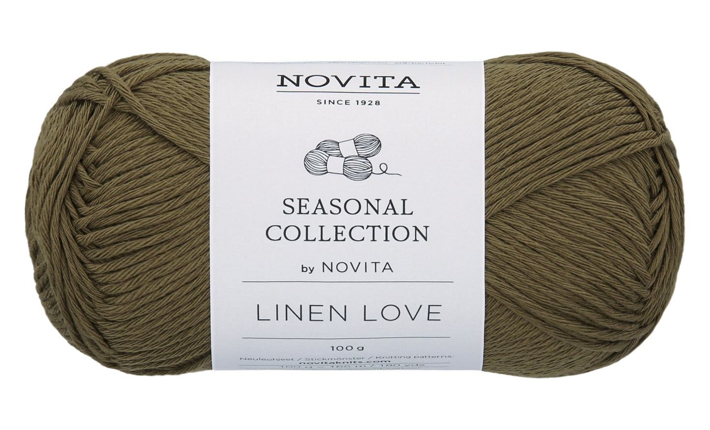 POISTUNUT: Novita Linen Love 100 g pellavalanka