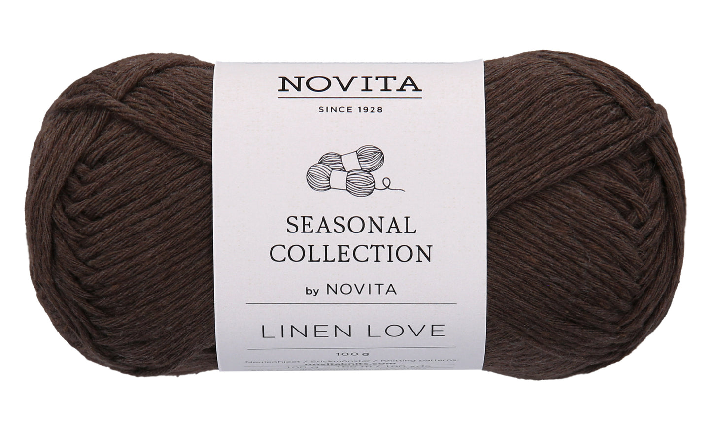 POISTUNUT: Novita Linen Love 100 g pellavalanka