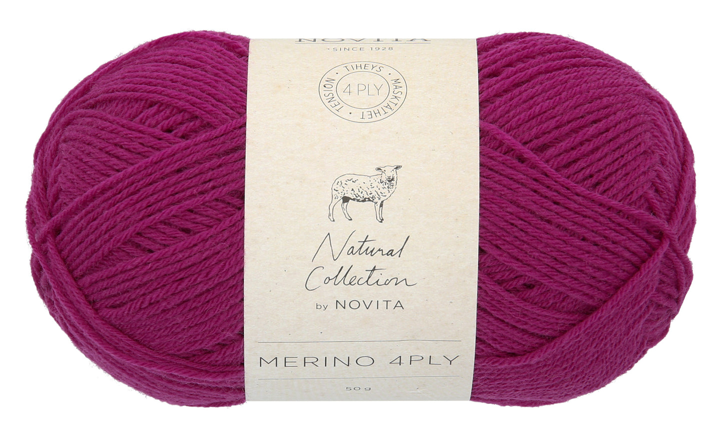 POISTUNUT: Novita Merino 4PLY 100 % merinovillalanka
