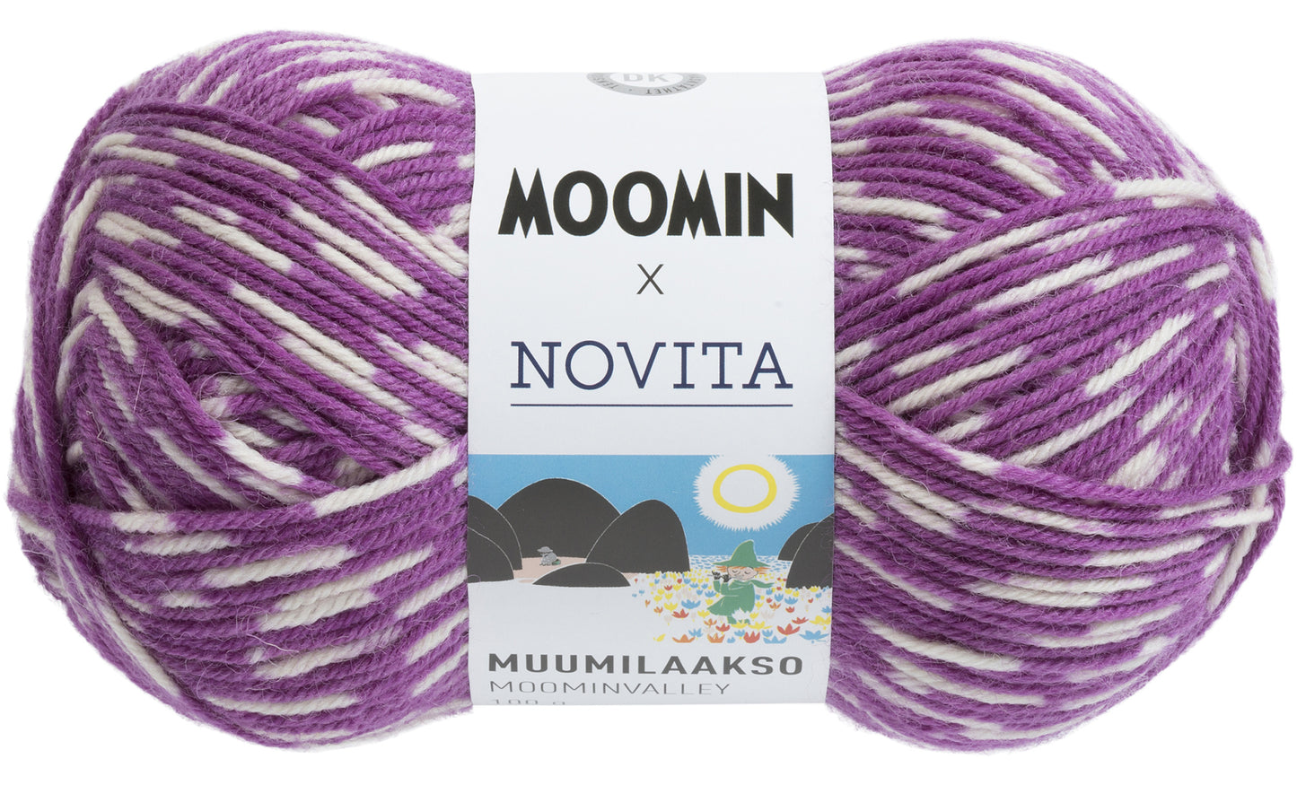 POISTUNUT: Moomin x Novita Muumilaakso 100 g villasekoitelanka