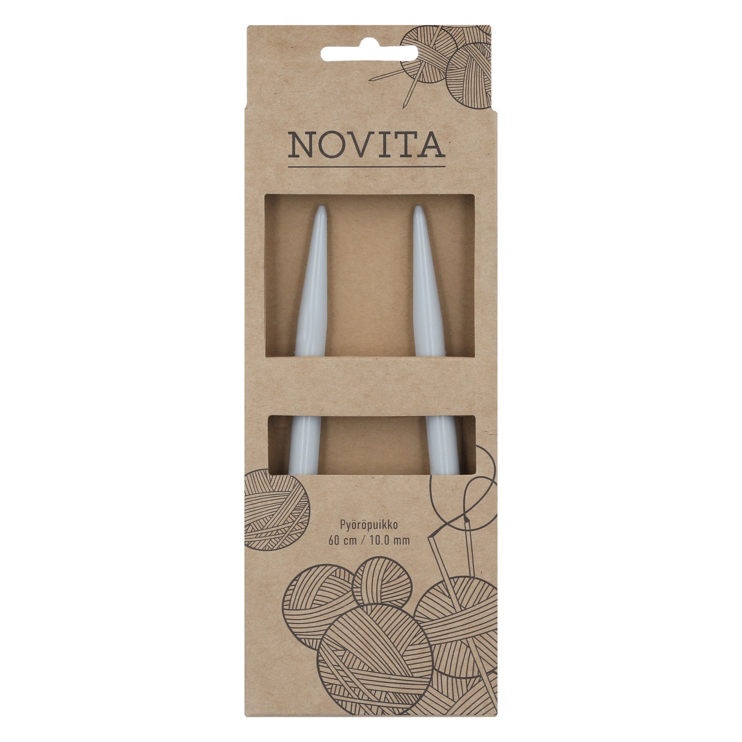 Novita pyöröpuikot 60 cm 10.0 mm