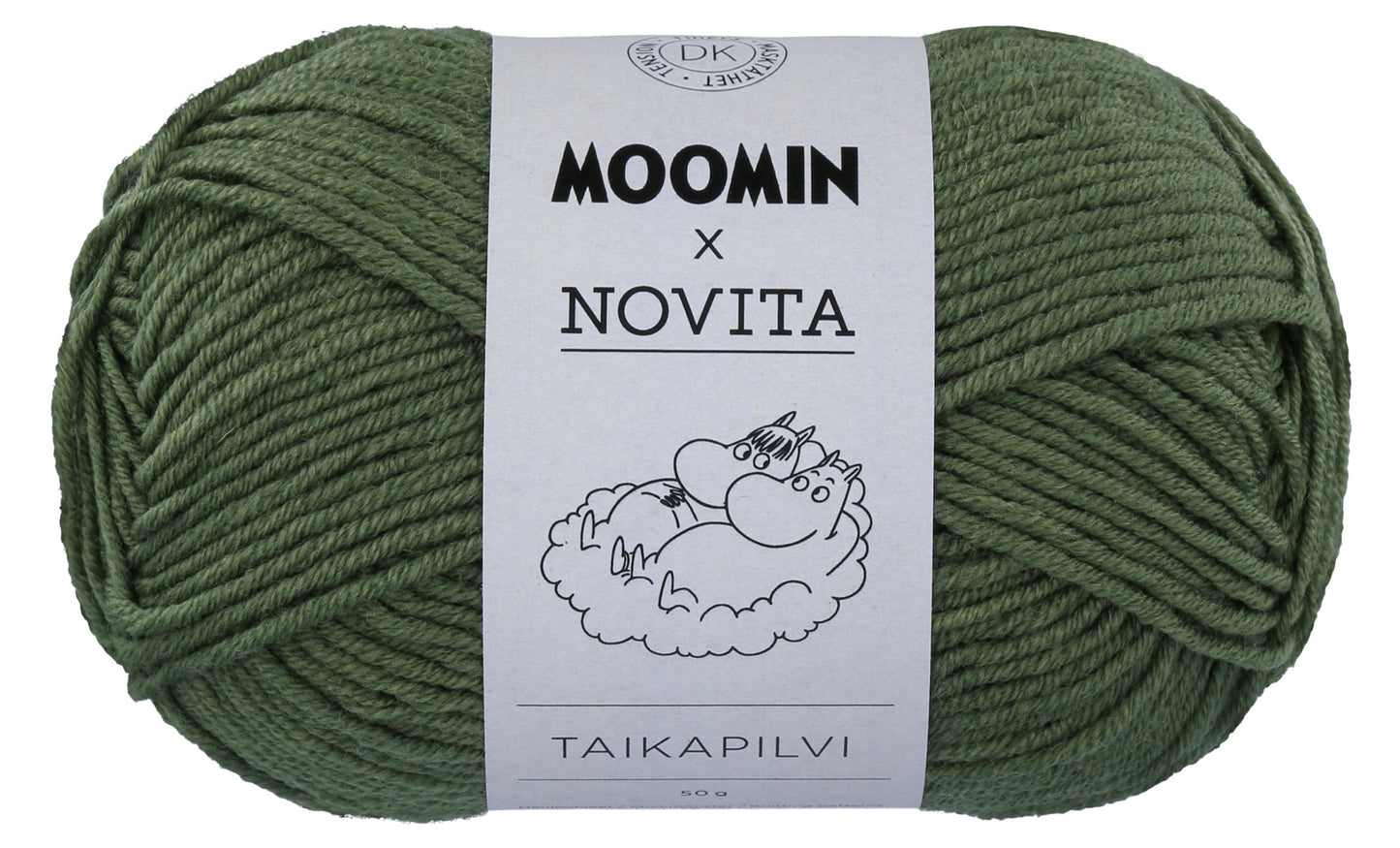 POISTUNUT: Moomin x Novita Taikapilvi 50 g 100 % merinovillalanka