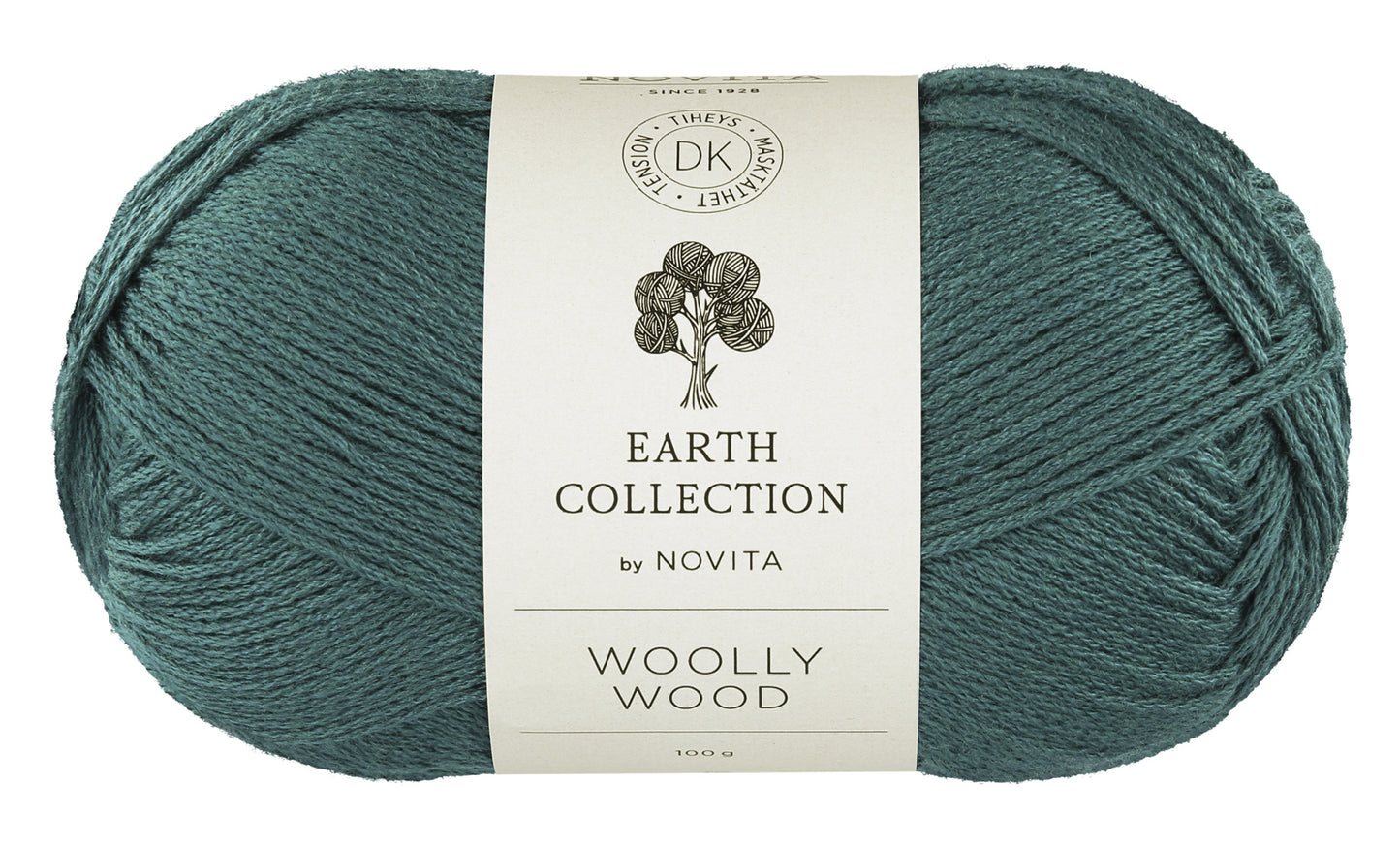 POISTUNUT: Novita Woolly Wood 100 g villasekoitelanka