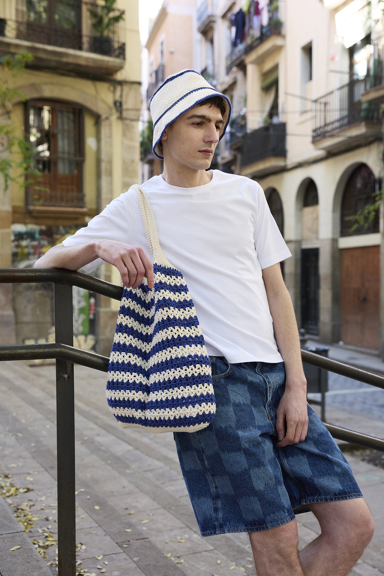 Ladattava ohje: Rambla - virkattu hattu ja kassi (Kesä 2025)