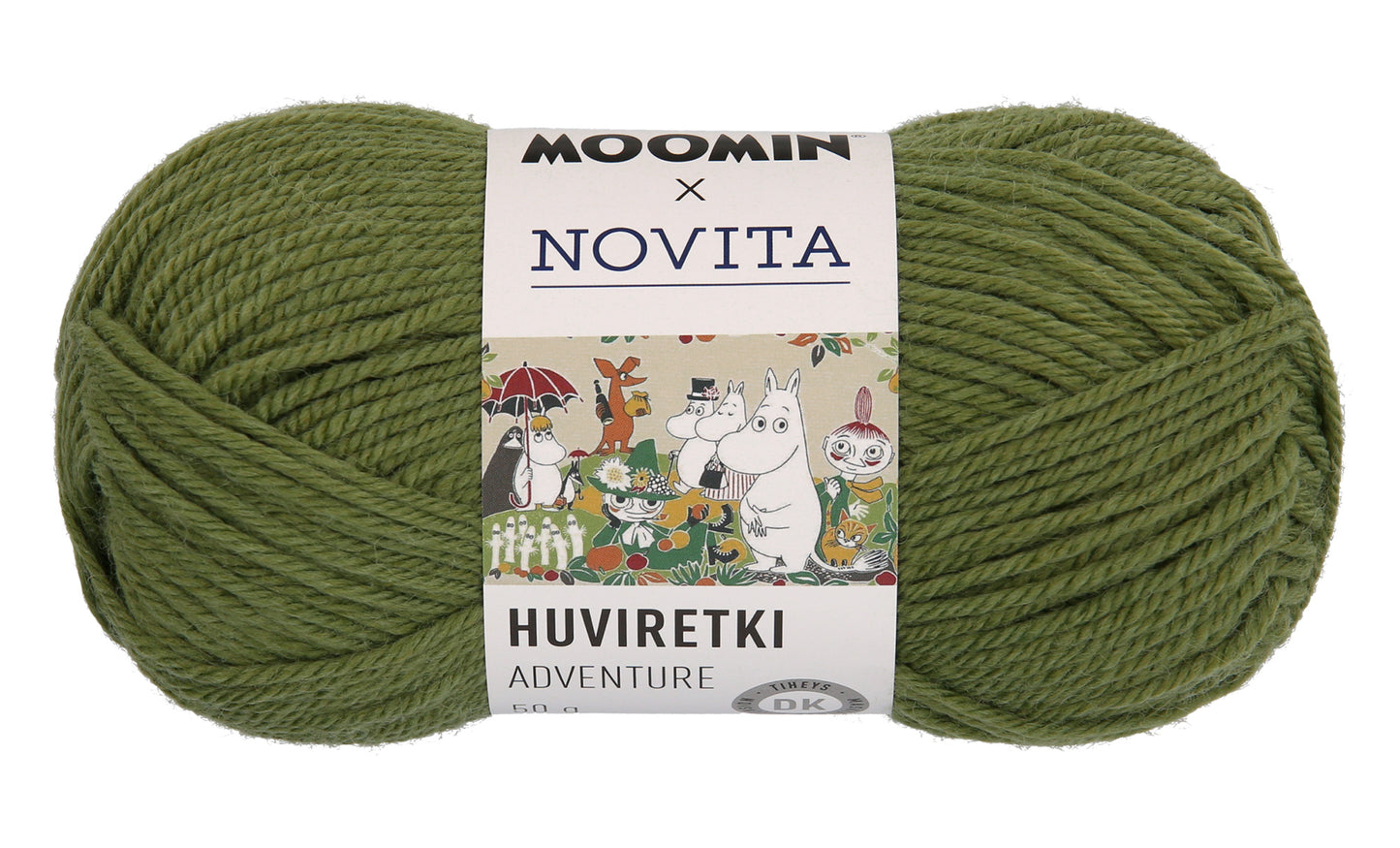 Moomin x Novita Huviretki ullblandning