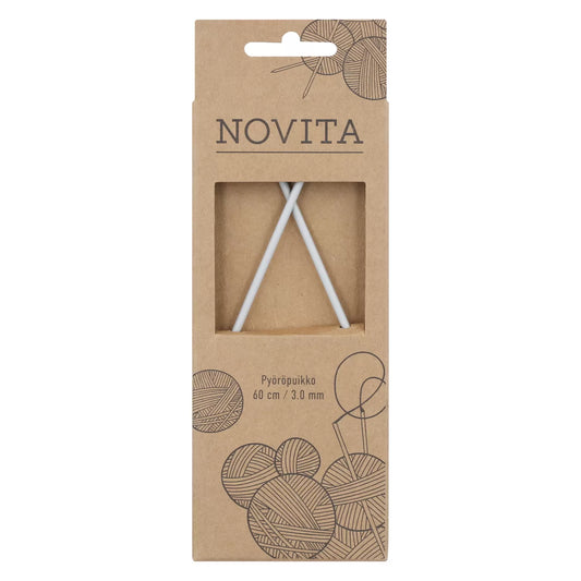 Novita circular needle 60 cm 3.0