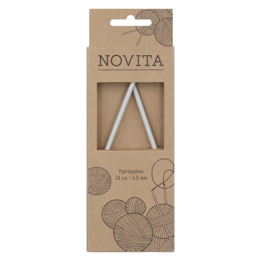 Novita circular needle 60 cm 4.0