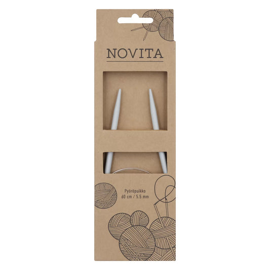 Novita circular needle 60 cm 5.5