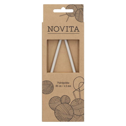 Novita circular needle 80 cm 4.5