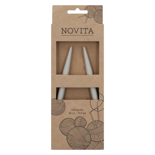 Novita circular needle 80 cm 10.0