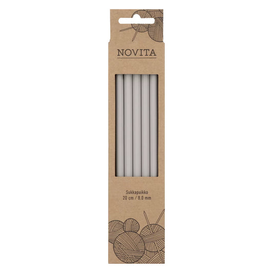 Novita sukkapuikot 20 cm 8.0 mm