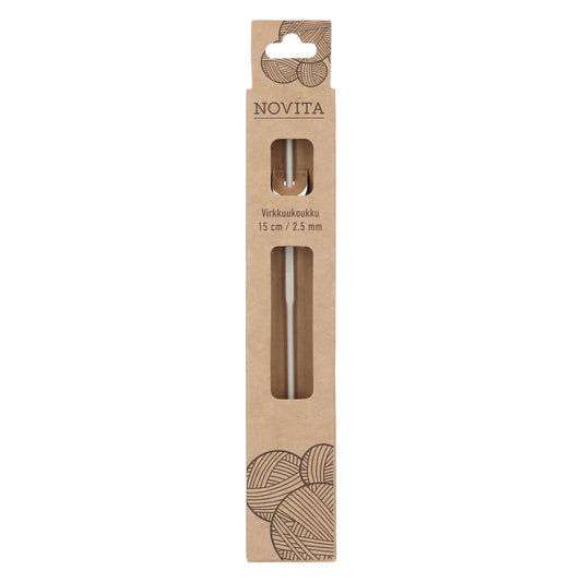 Novita crochet hook 15 cm 2.5
