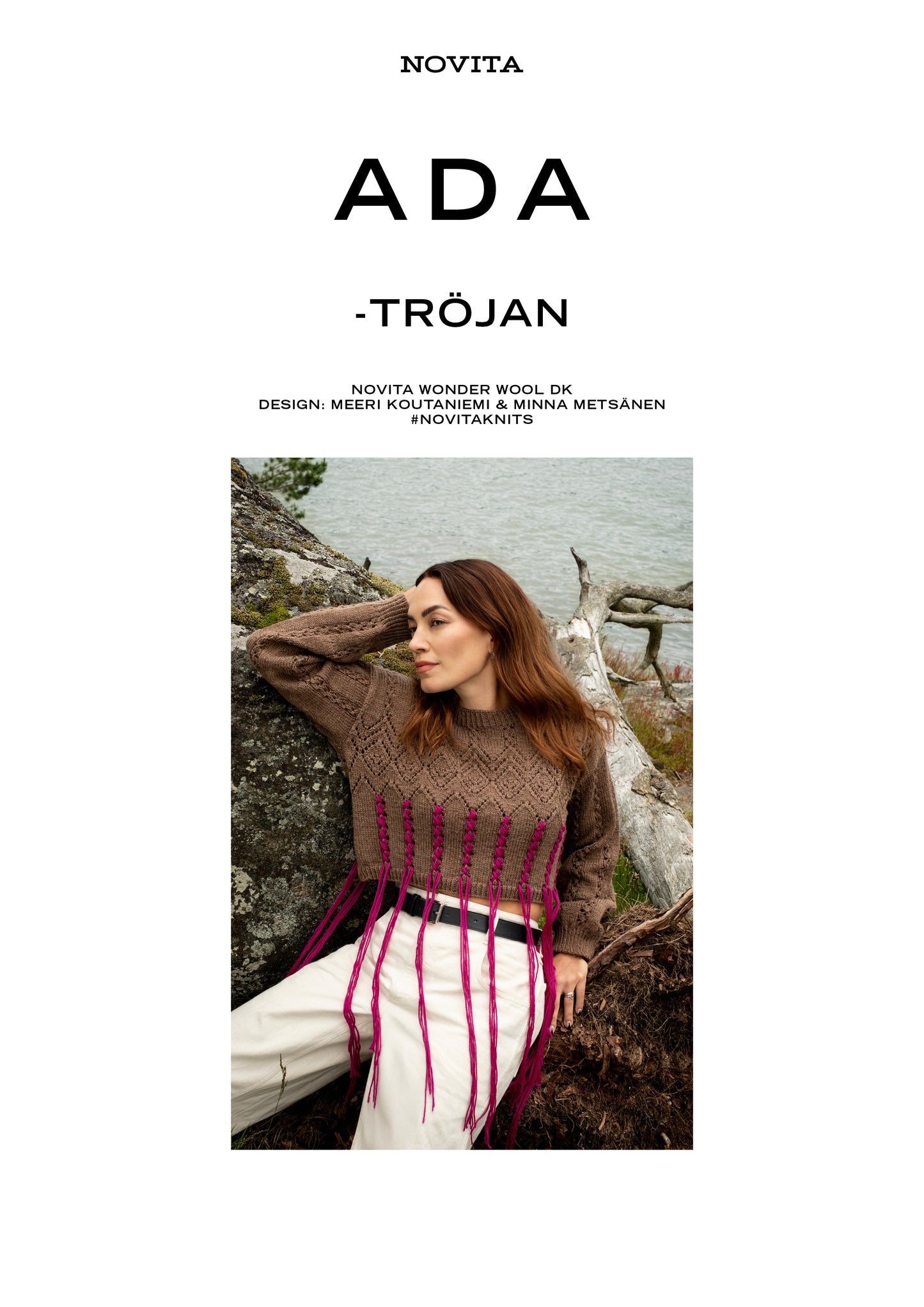 Downloadable pattern: Ada sweater (Autumn 2025) FIN/SWE/ENG
