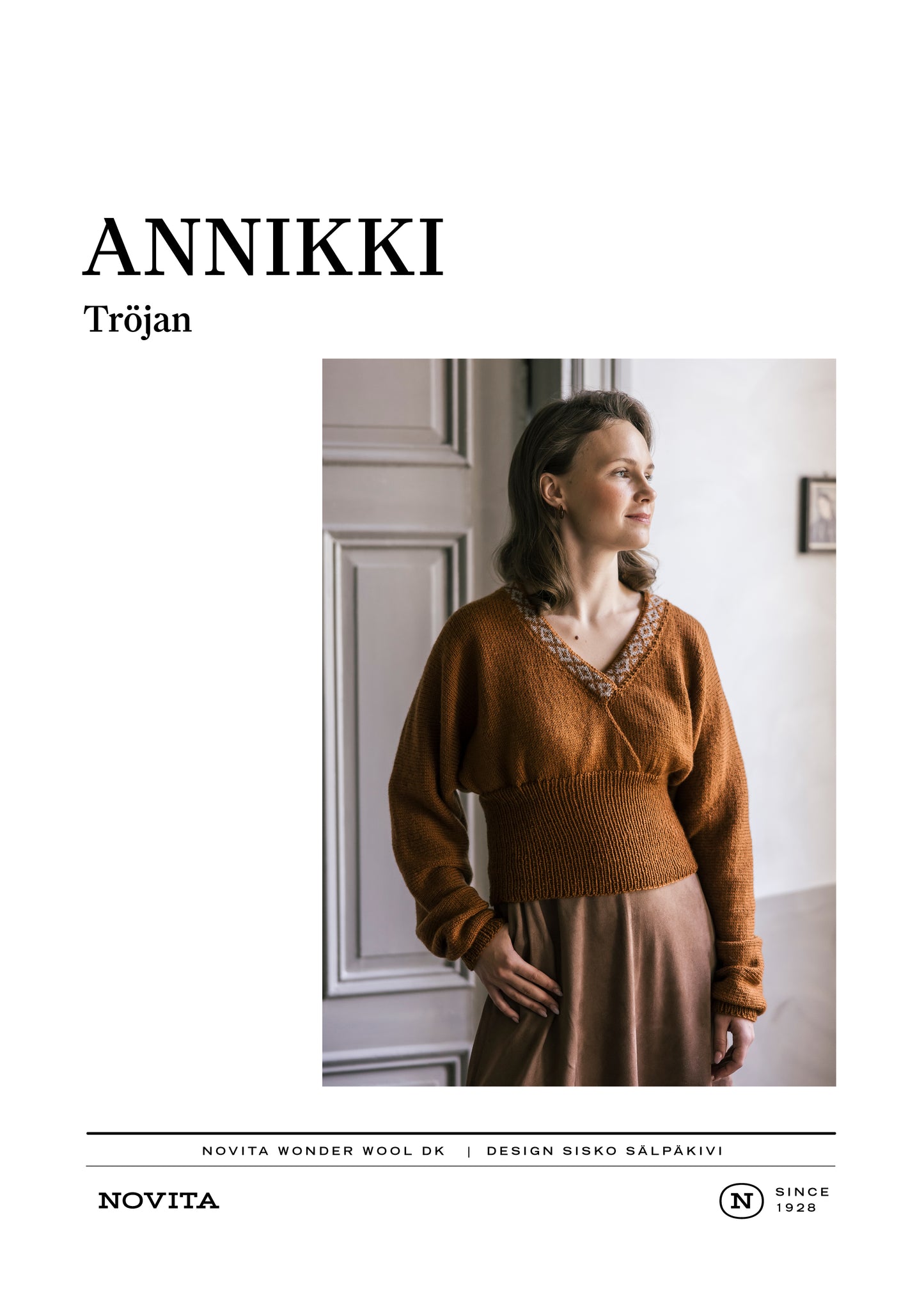 Downloadable pattern: Annikki Sweater (FIN/SWE/ENG)