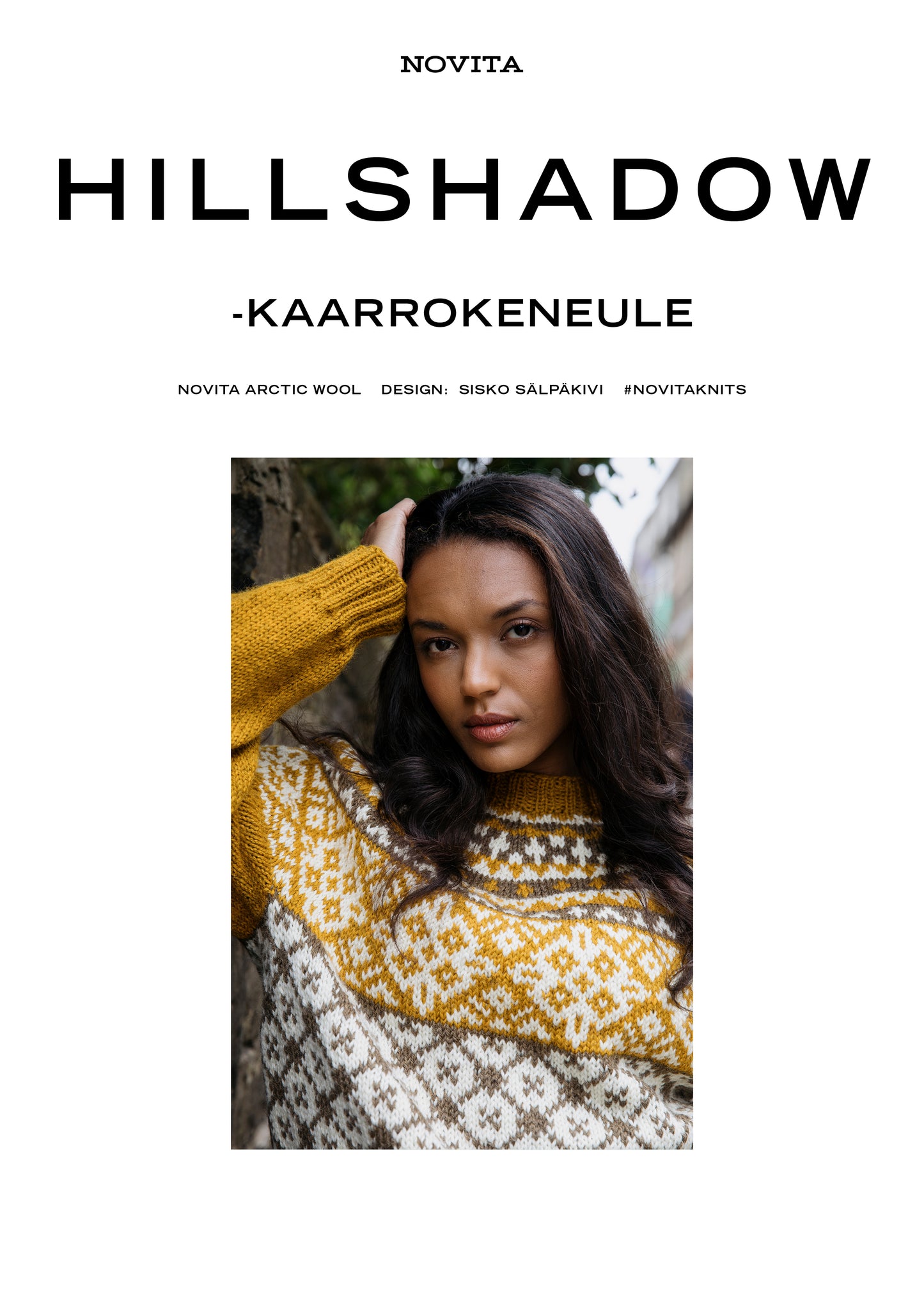 Downloadable pattern: Hillshadow yoke sweater (Autumn 2025) FIN/SWE/ENG
