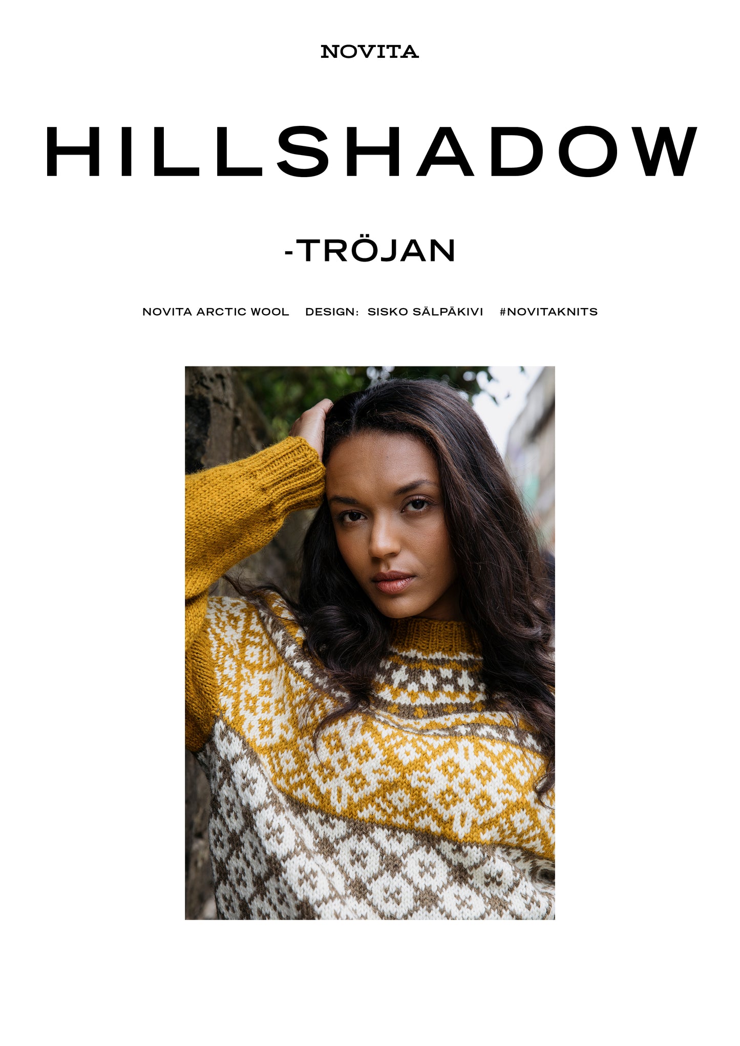 Downloadable pattern: Hillshadow yoke sweater (Autumn 2025) FIN/SWE/ENG