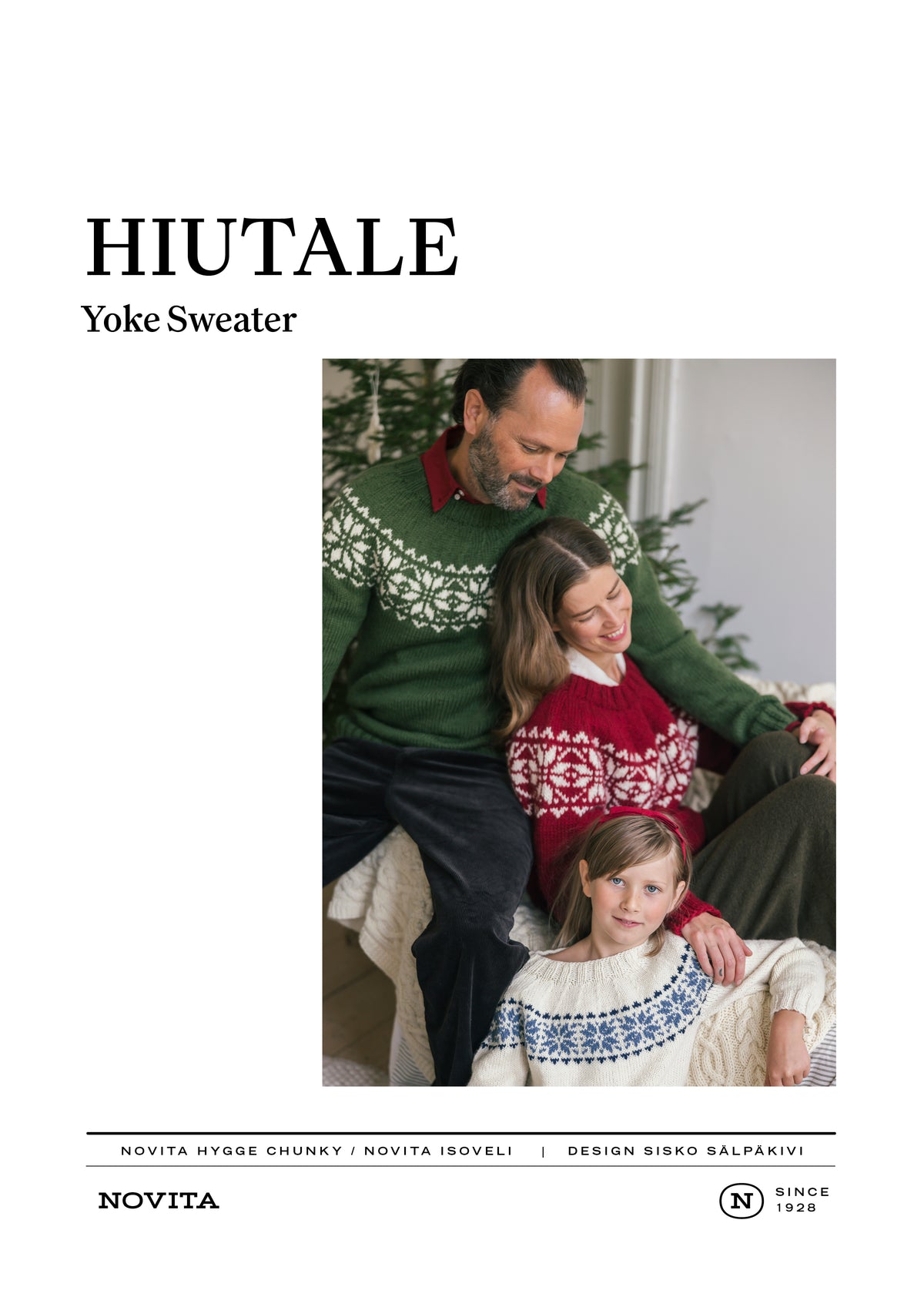 Downloadable pattern: Hiutale Sweater (FIN/ENG)