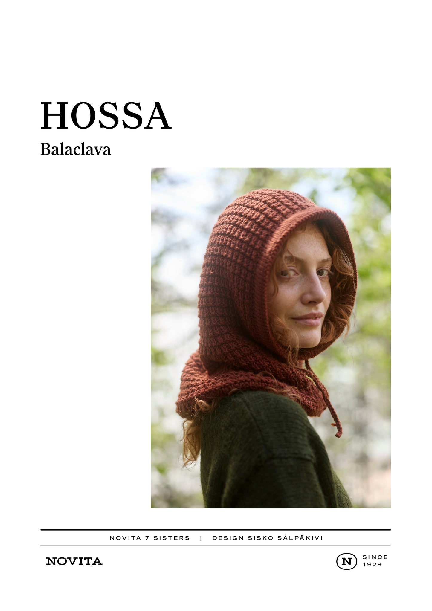 Downloadable pattern: Hossa Balaclava (FIN/ENG, Autumn 2026)