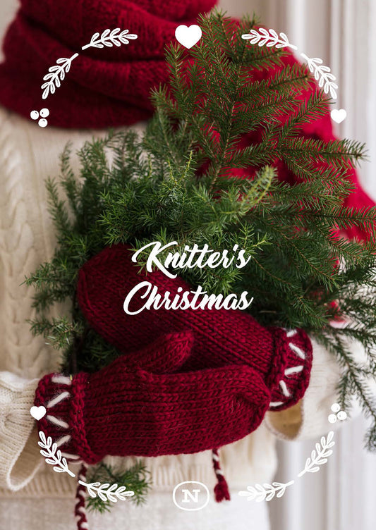 Novita joulukortti Knitter's Christmas