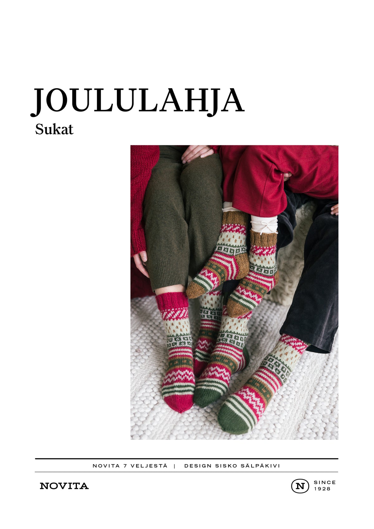 Downloadable pattern: Joululahja Socks (FIN/ENG)