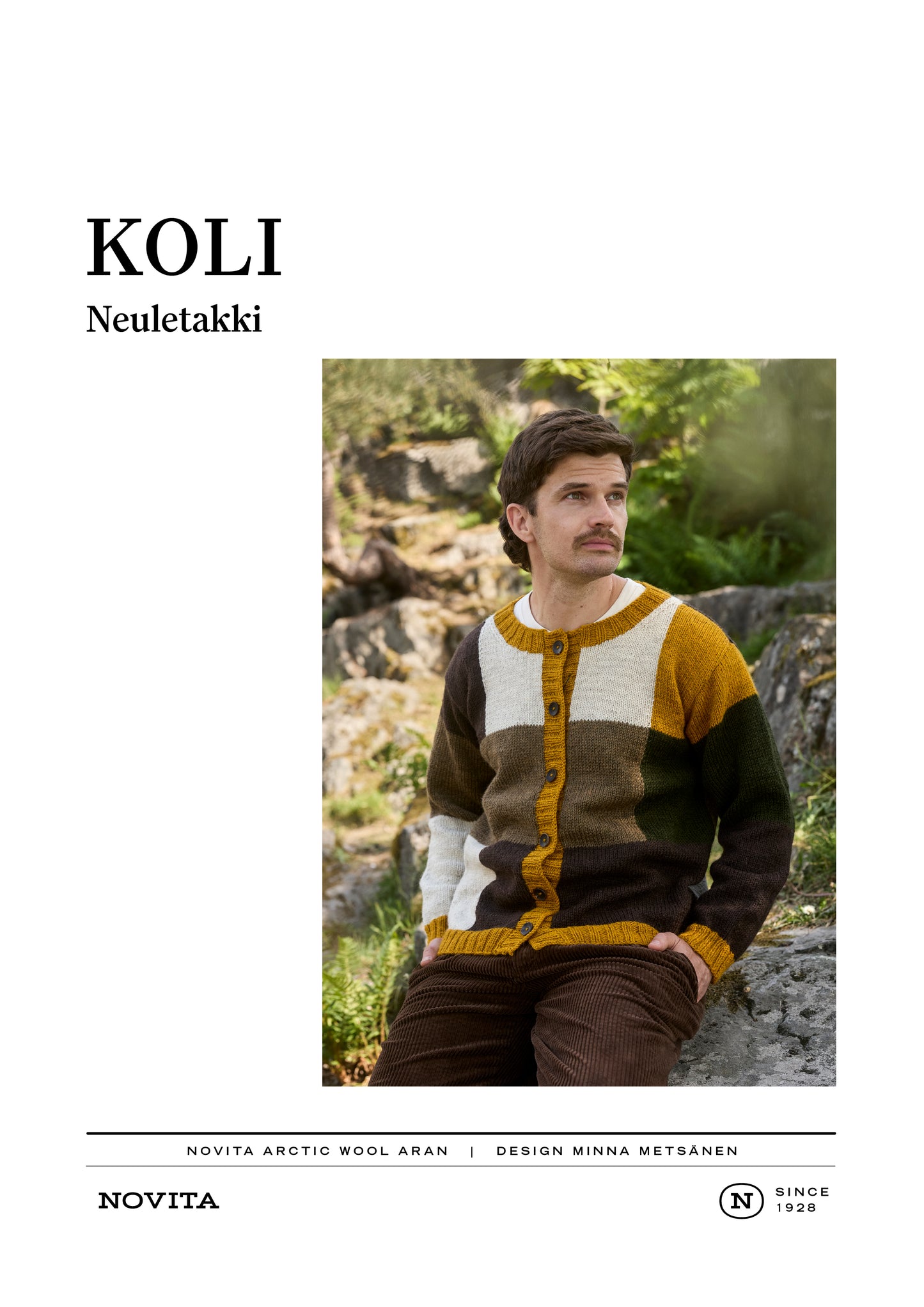 Downloadable pattern: Koli Cardigan (FIN/ENG, Autumn 2026)