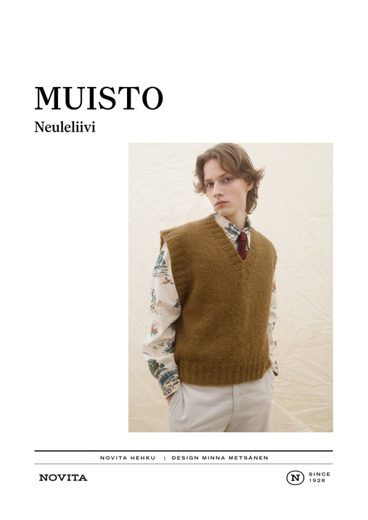 Downloadable pattern: Muisto Slipover (FIN/SWE/ENG)