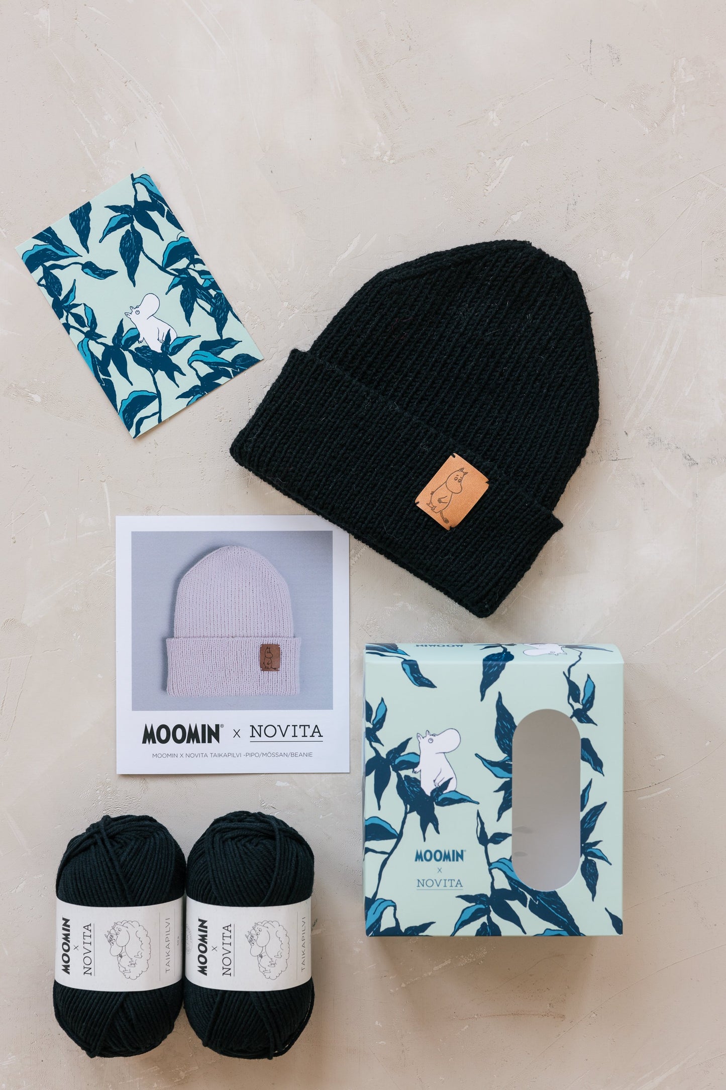 Moomin x Novita Taikapilvi pipoboksi, noki
