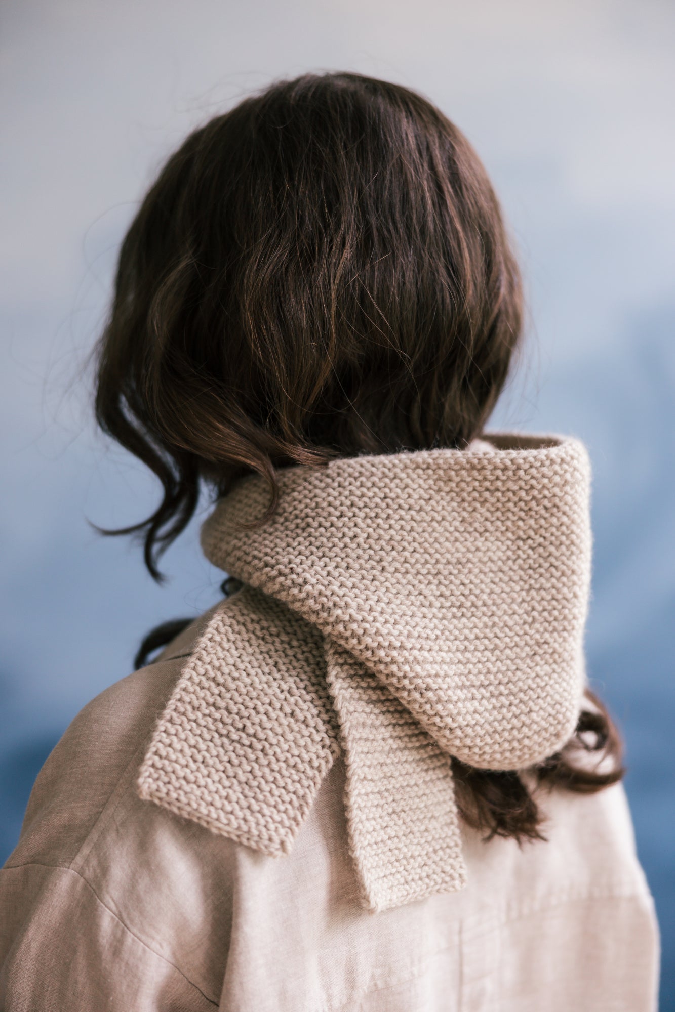 Opi neulomaan, taso 1: Huppuhuivi