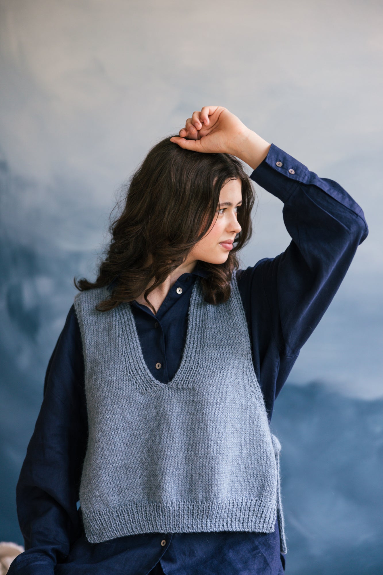 Opi neulomaan, taso 3: Neuleliivi