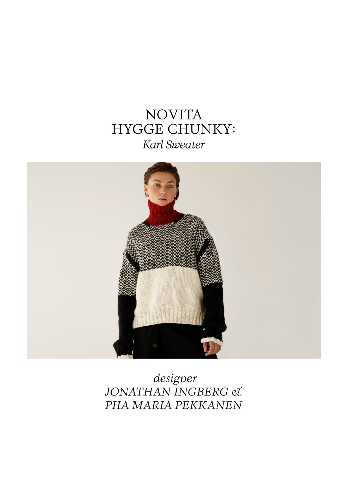 Ladattava ohje: By Hinders x Novita: Karl-neulepusero (FIN/SWE/ENG/DE/NL)