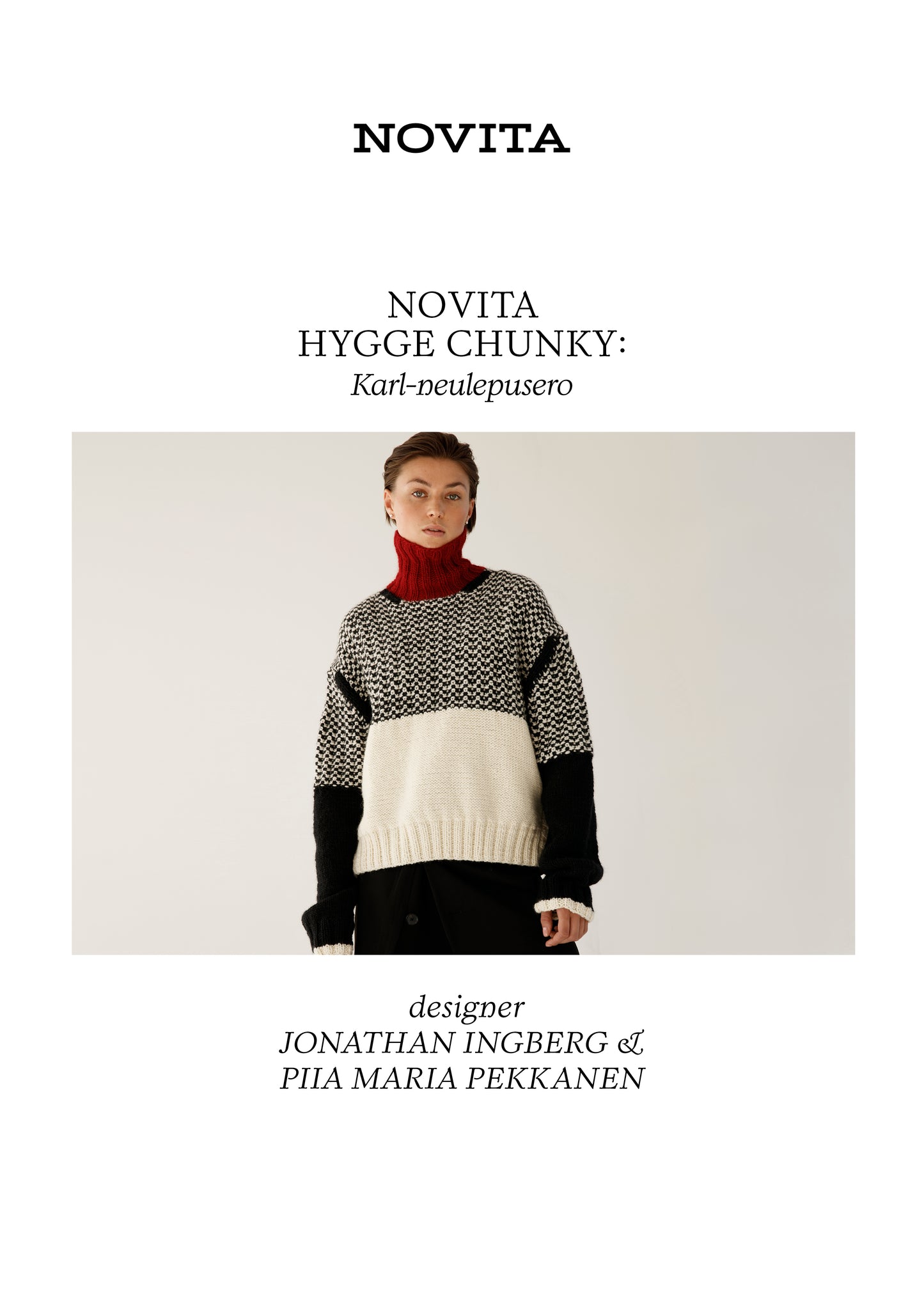 Ladattava ohje: By Hinders x Novita: Karl-neulepusero (FIN/SWE/ENG/DE/NL)