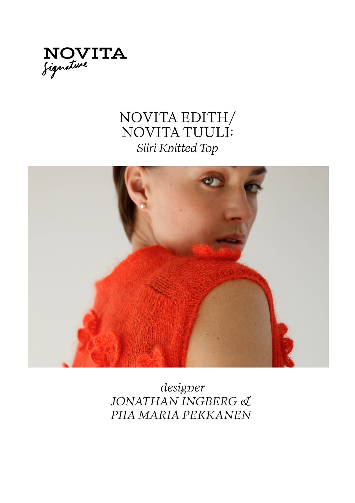 Downloadable pattern: By Hinders x Novita: Siiri Top (FIN/ENG/SWE/DE/NL)