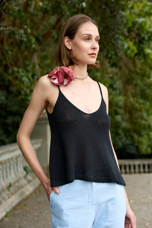 Downloadable pattern: Bette Knitted Top (Novita Essentials)